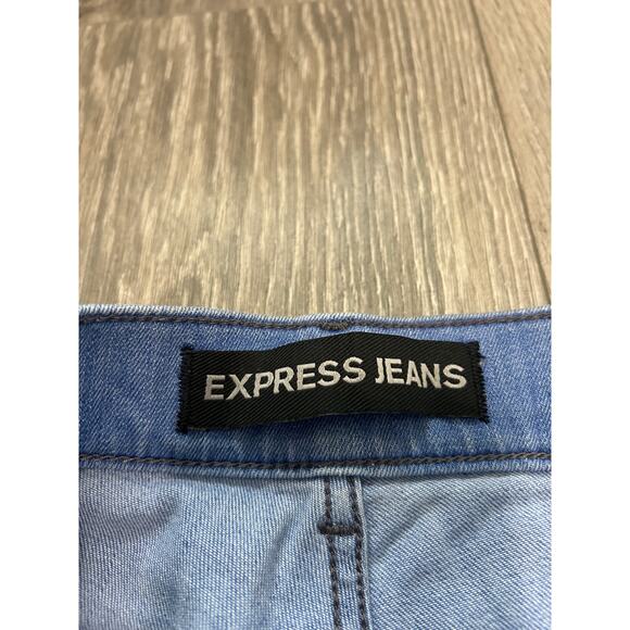 Express Women’s High-rise Skinny Jeans Legging Size 4R - Picture 6 of 8